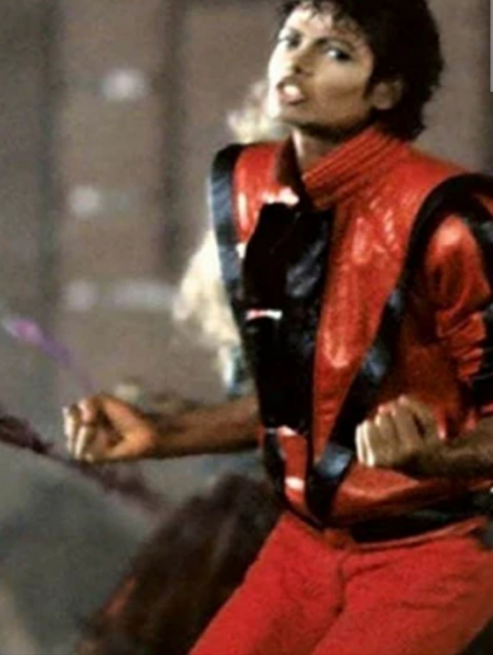 RARE Vtg Michael Jackson Wilson's Leather Jacket